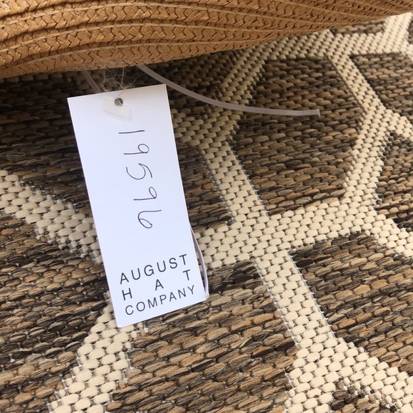 NWT August Hat Company Straw Hat - Picture 4 of 6